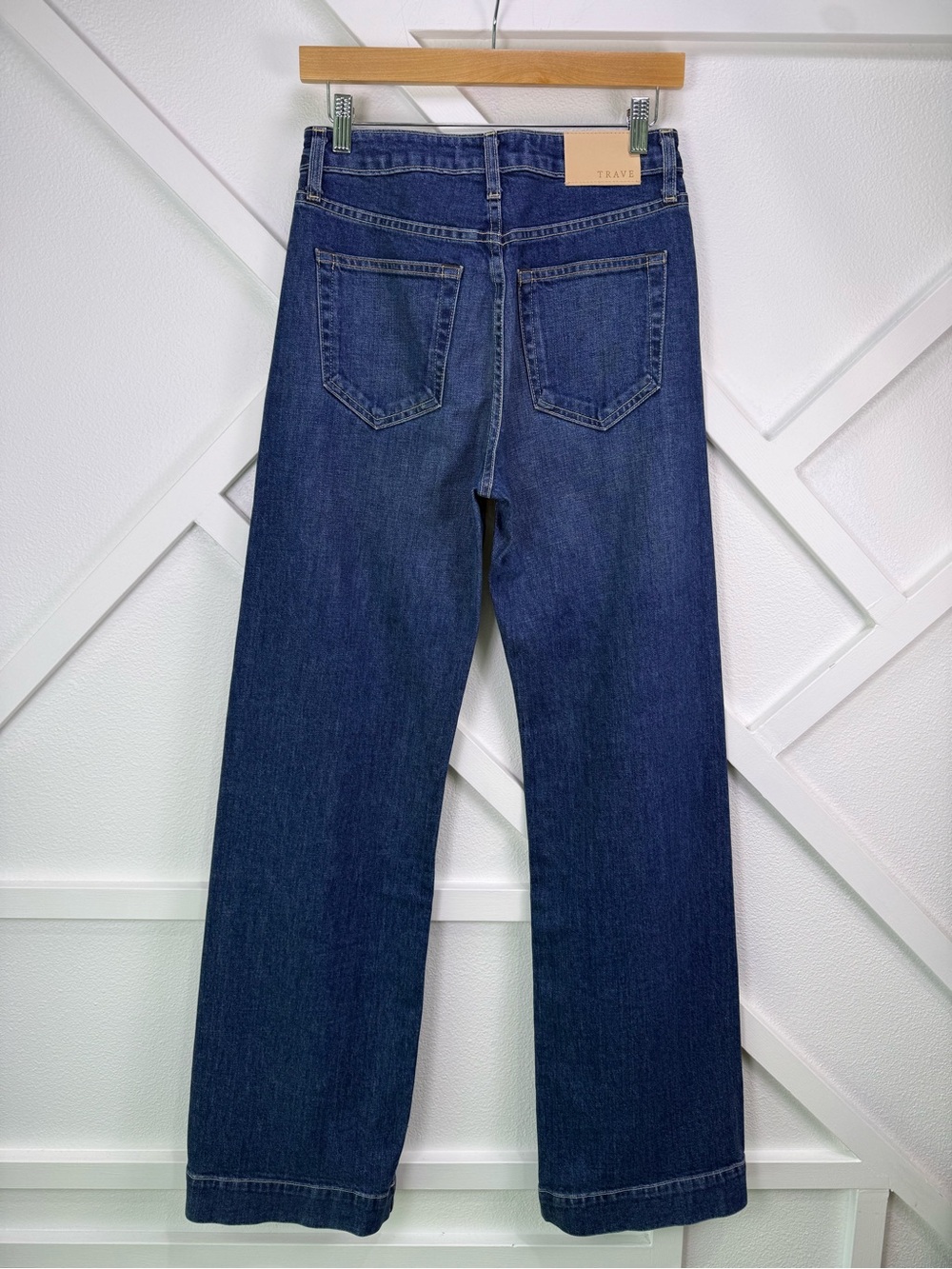 Trave Joan Wide Leg Jean In Wonderwall Size 27 Revolve Made In California - Picture 5 of 12